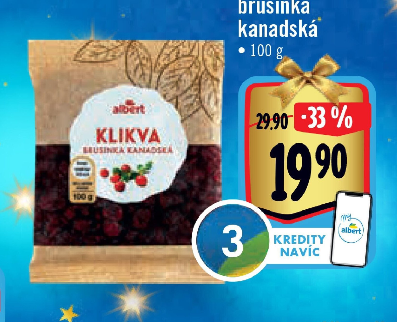 Albert Klikva – brusinka kanadská
