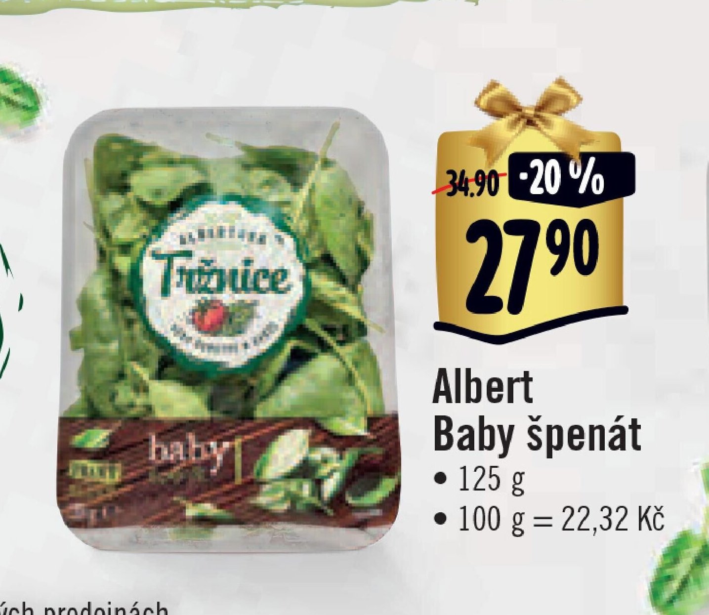 Albert Baby špenát
