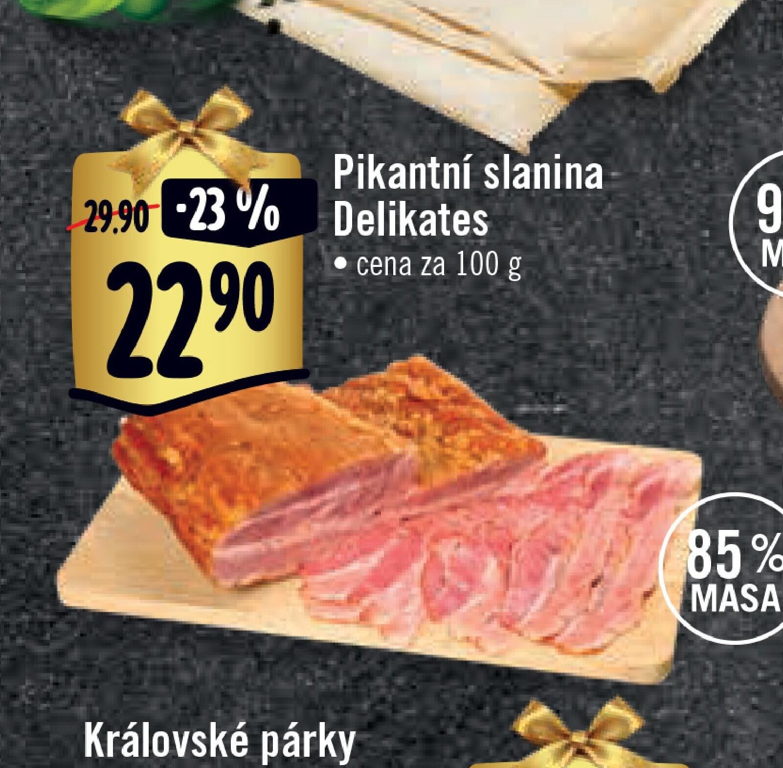 Pikantní slanina Delikates