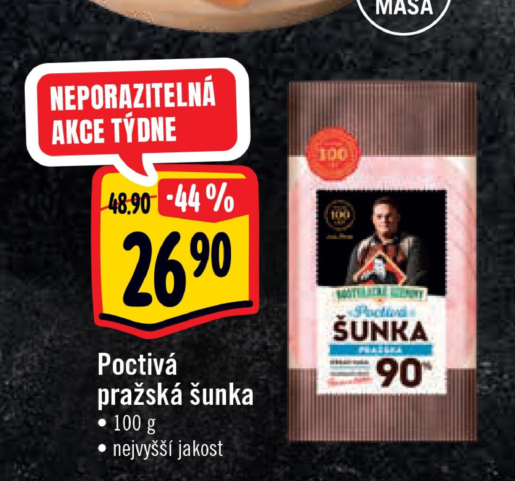 Poctivá pražská šunka