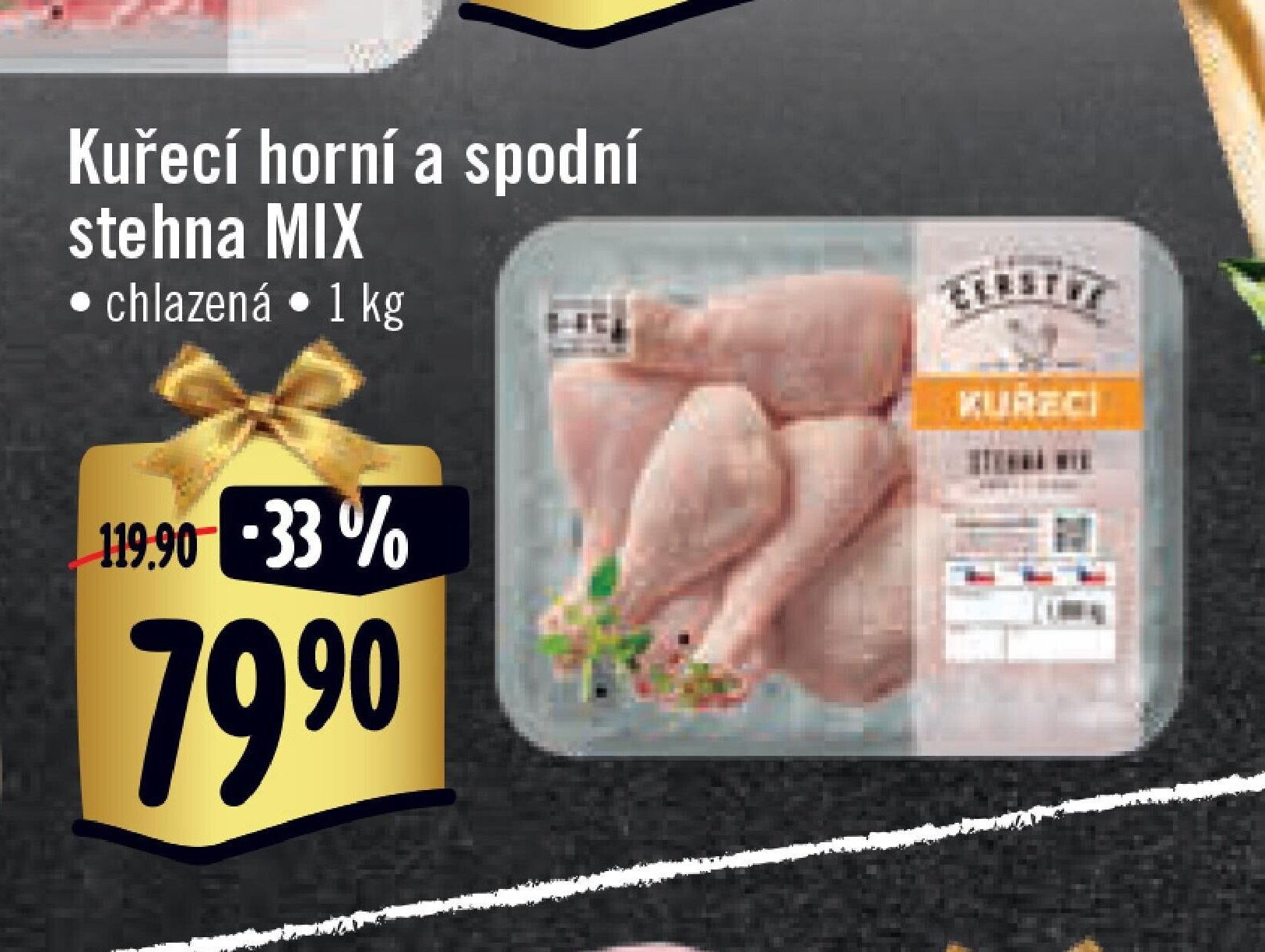 Kuřecí horní a spodní stehna MIX