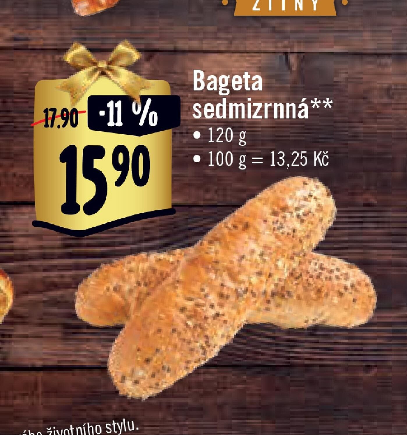 Bageta sedmizrnná