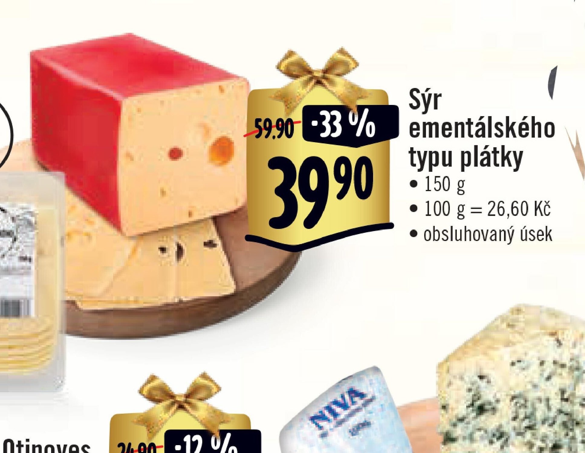 Sýr ementálského typu plátky