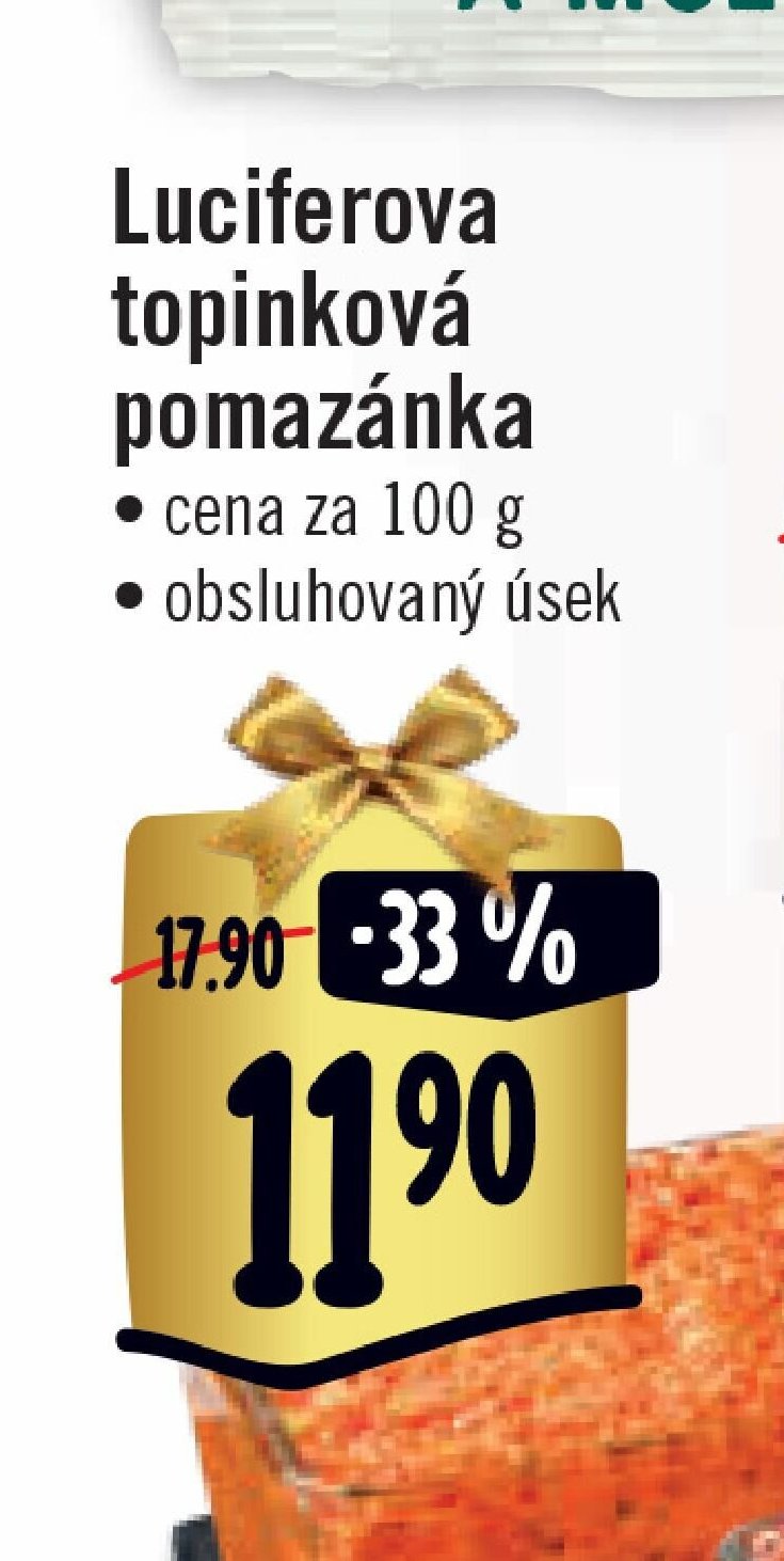 Luciferova topinková pomazánka