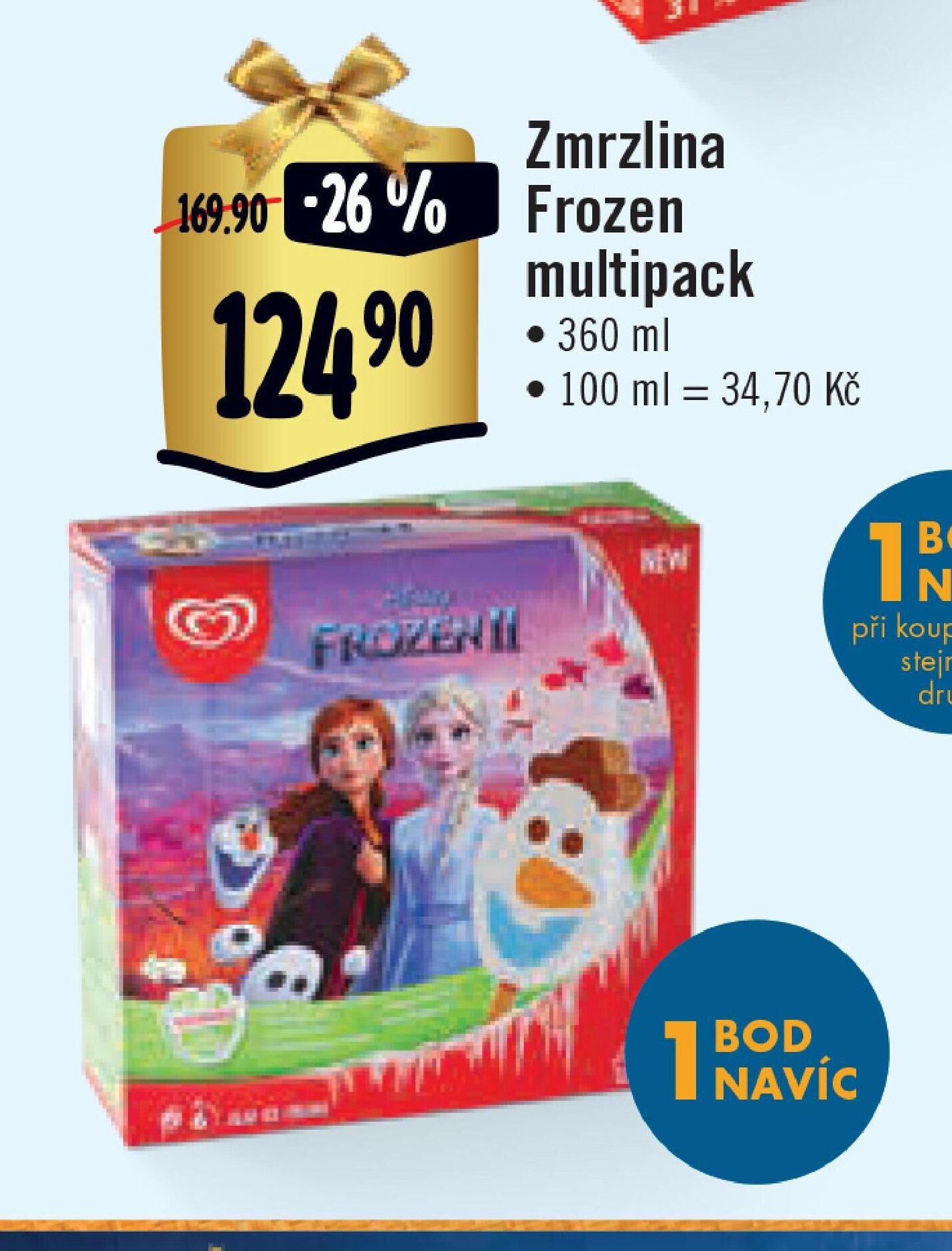 Zmrzlina Frozen multipack