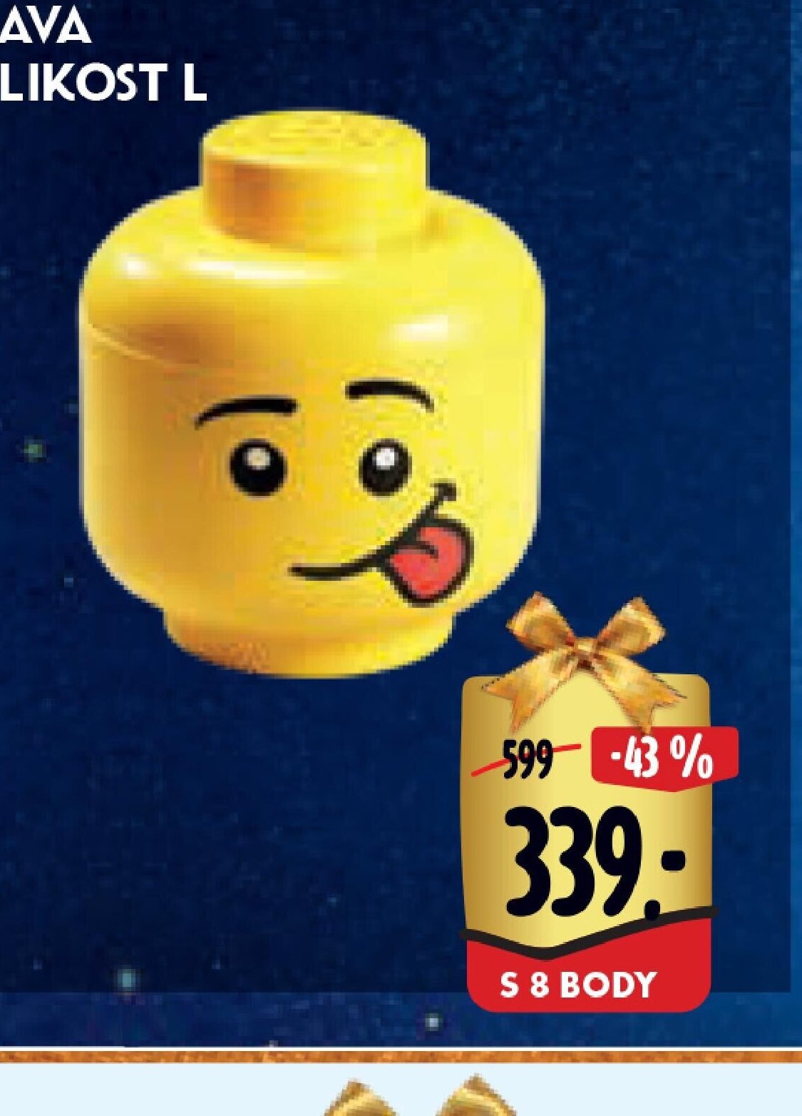 LEGO Úložná hlava velikost L