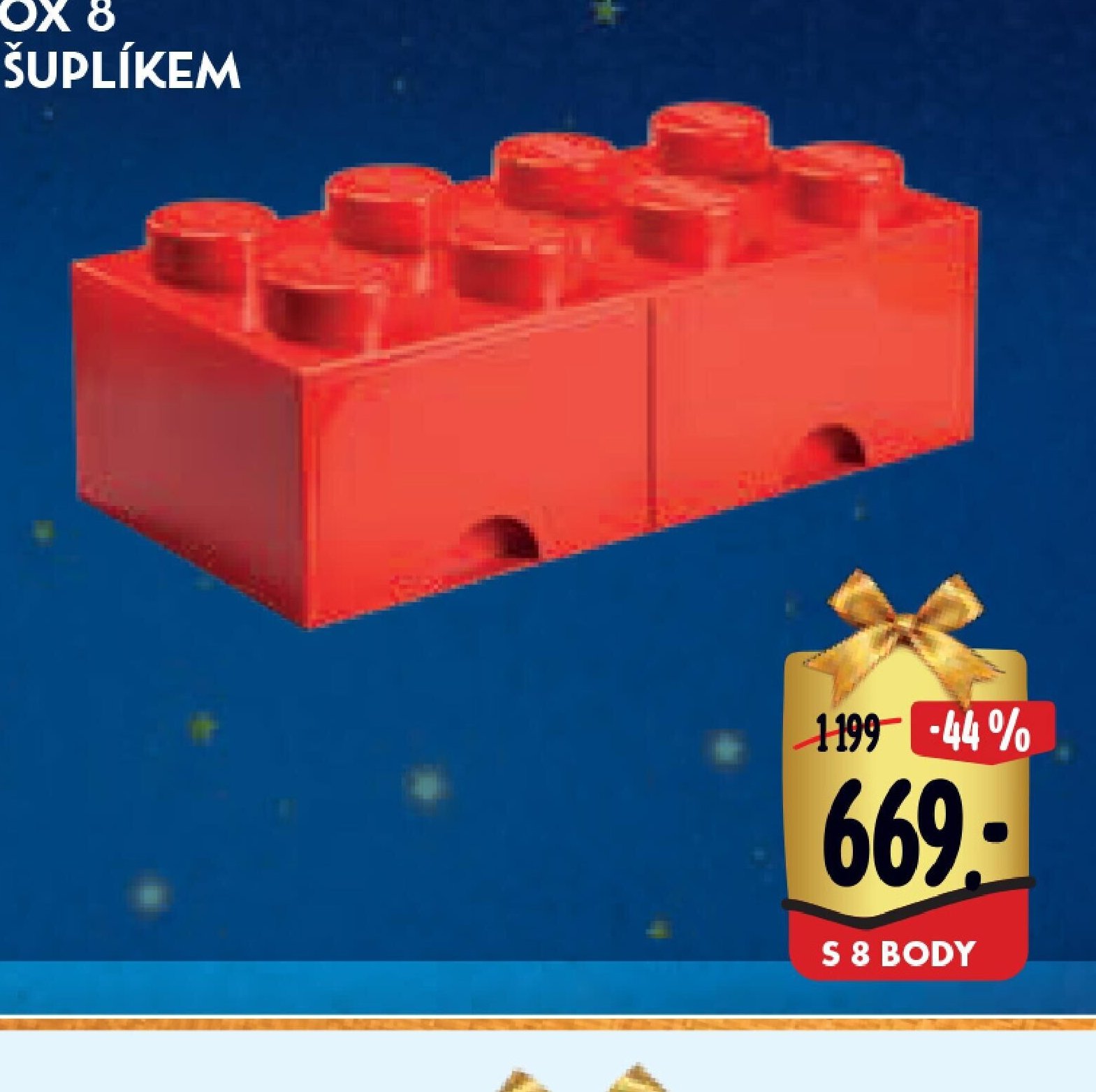 LEGO Úložný box 8 s šuplíkem