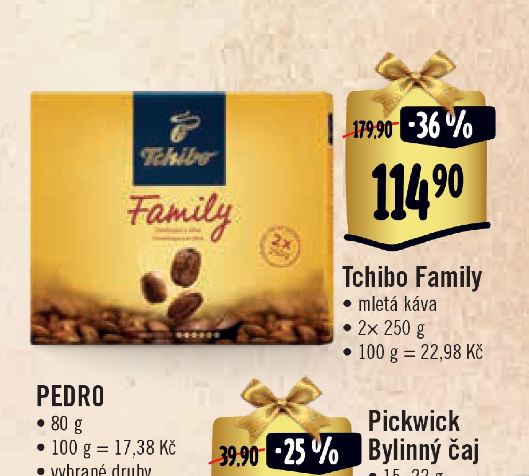 Tchibo Family mletá káva