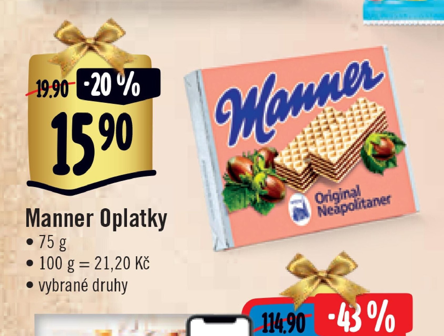Manner Oplatky