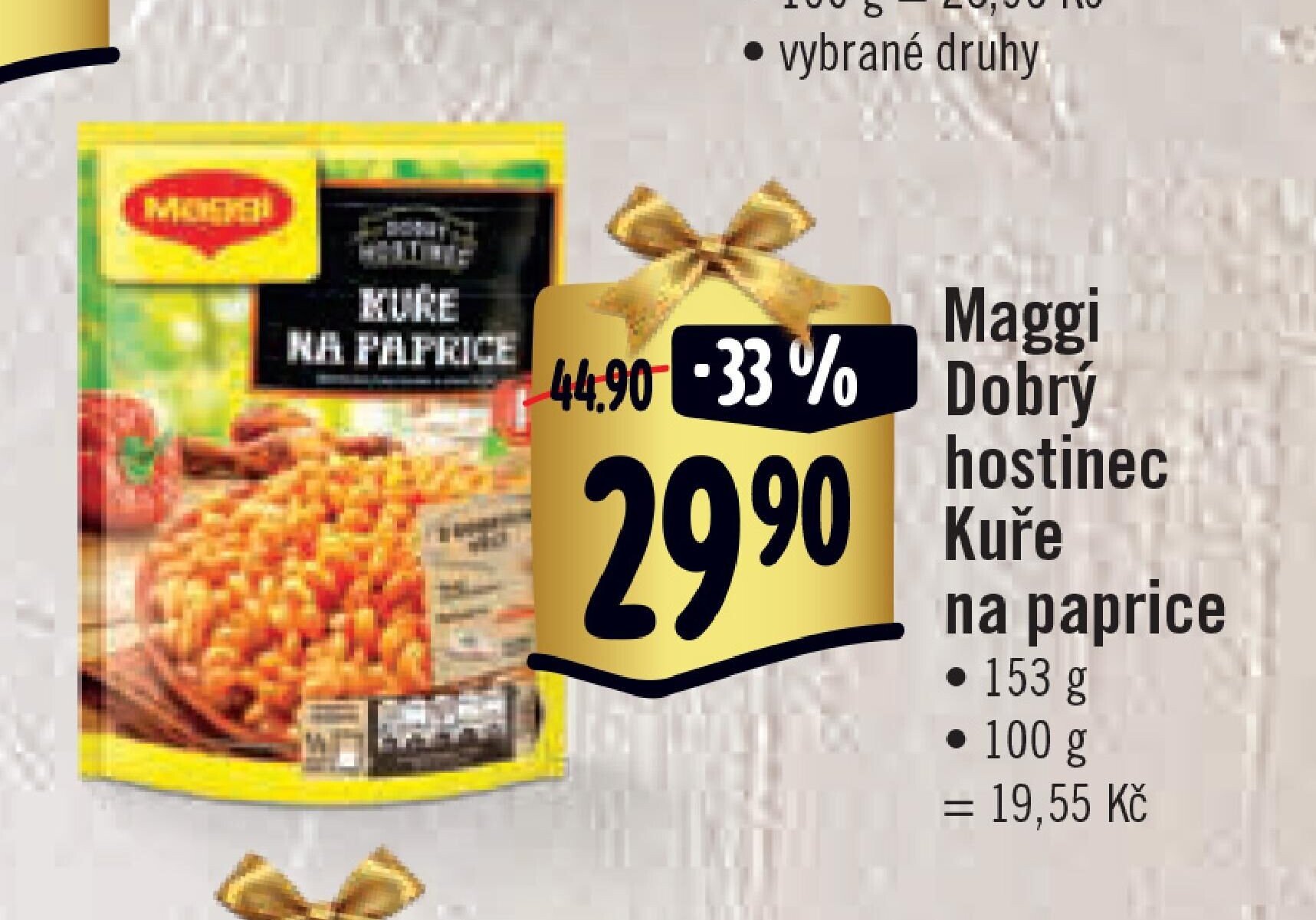 Maggi Dobrý hostinec Kuře na paprice