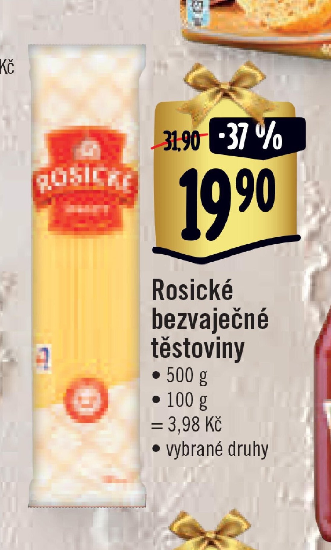 Rosické bezvaječné těstoviny