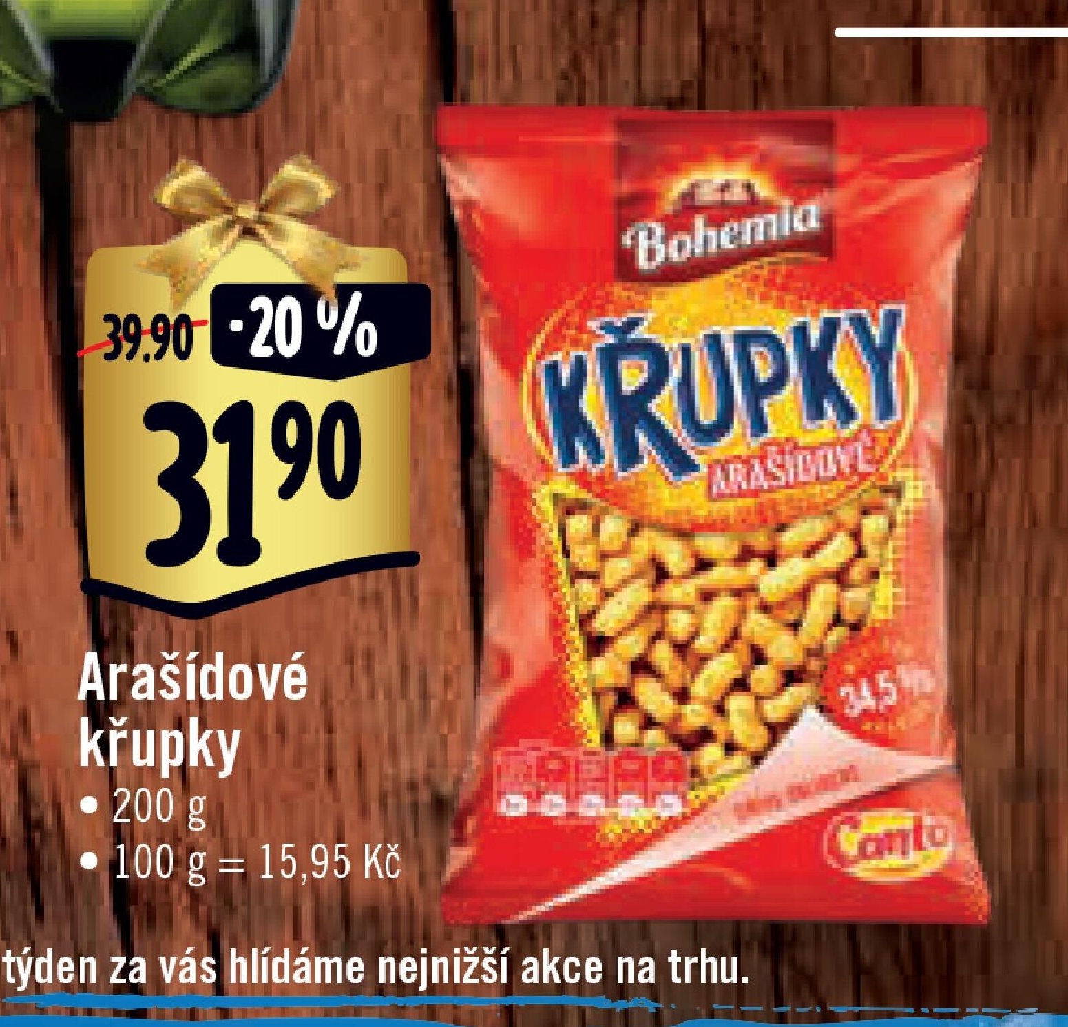 Bohemia Arašídové křupky