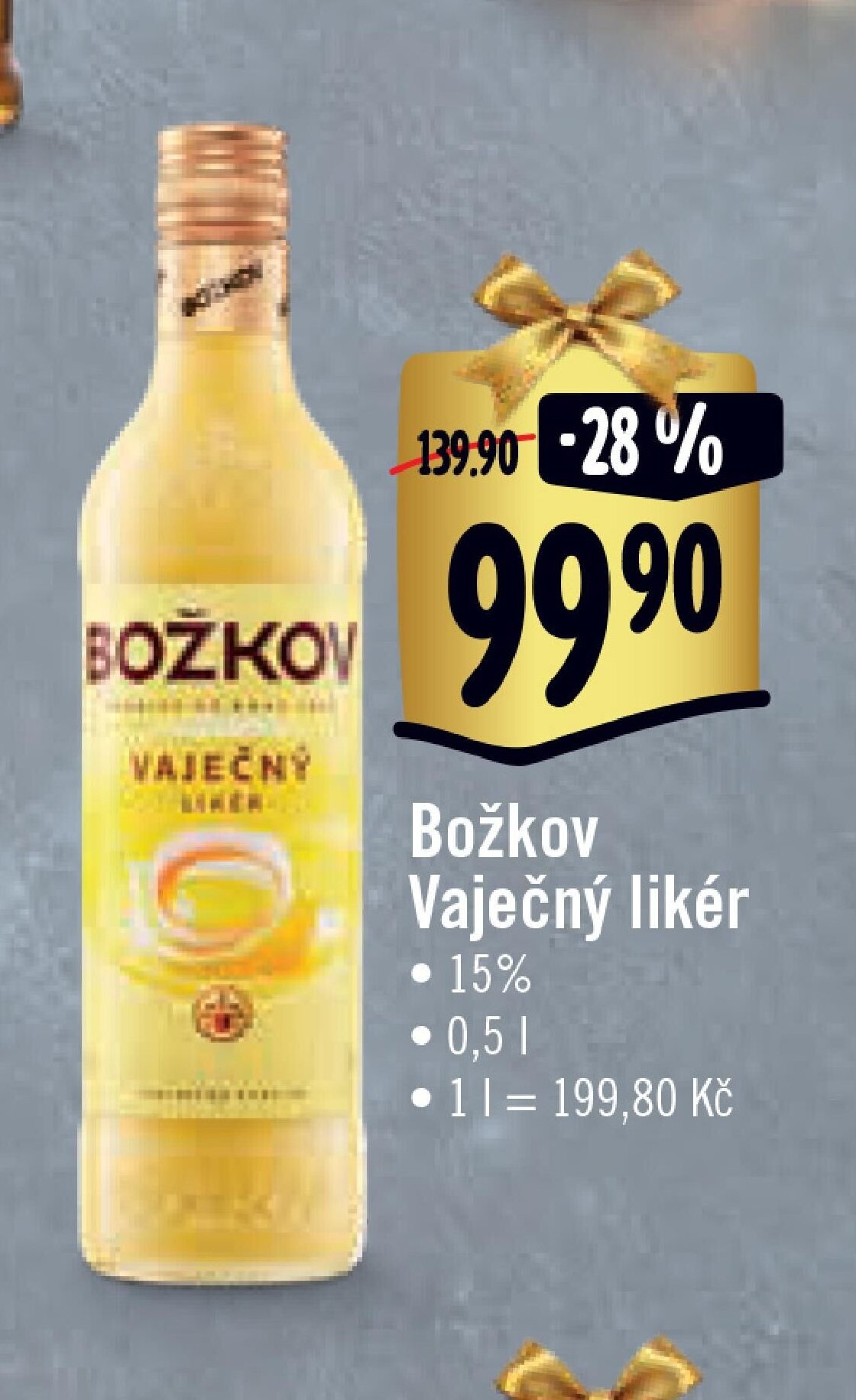 Božkov Vaječný likér