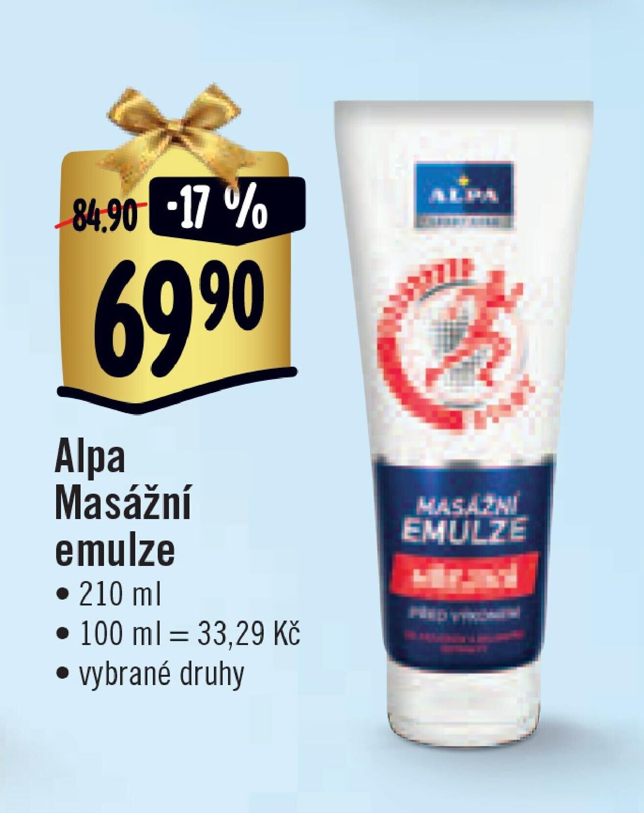 Alpa Masážní emulze
