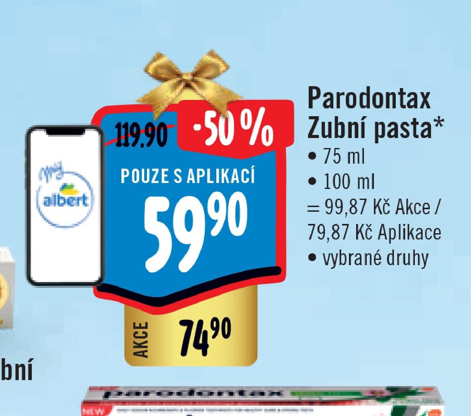 Parodontax Zubní pasta