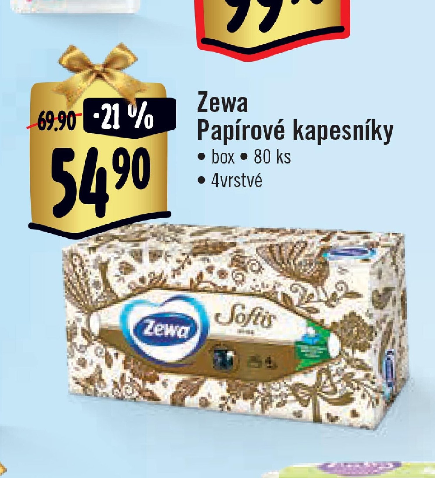 Zewa Papírové kapesníky