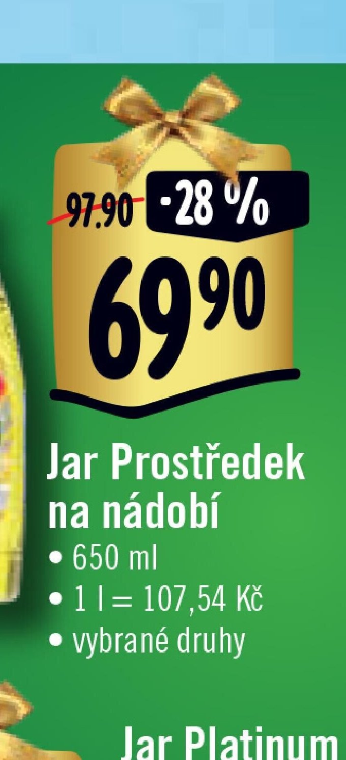 Jar Prostředek na nádobí