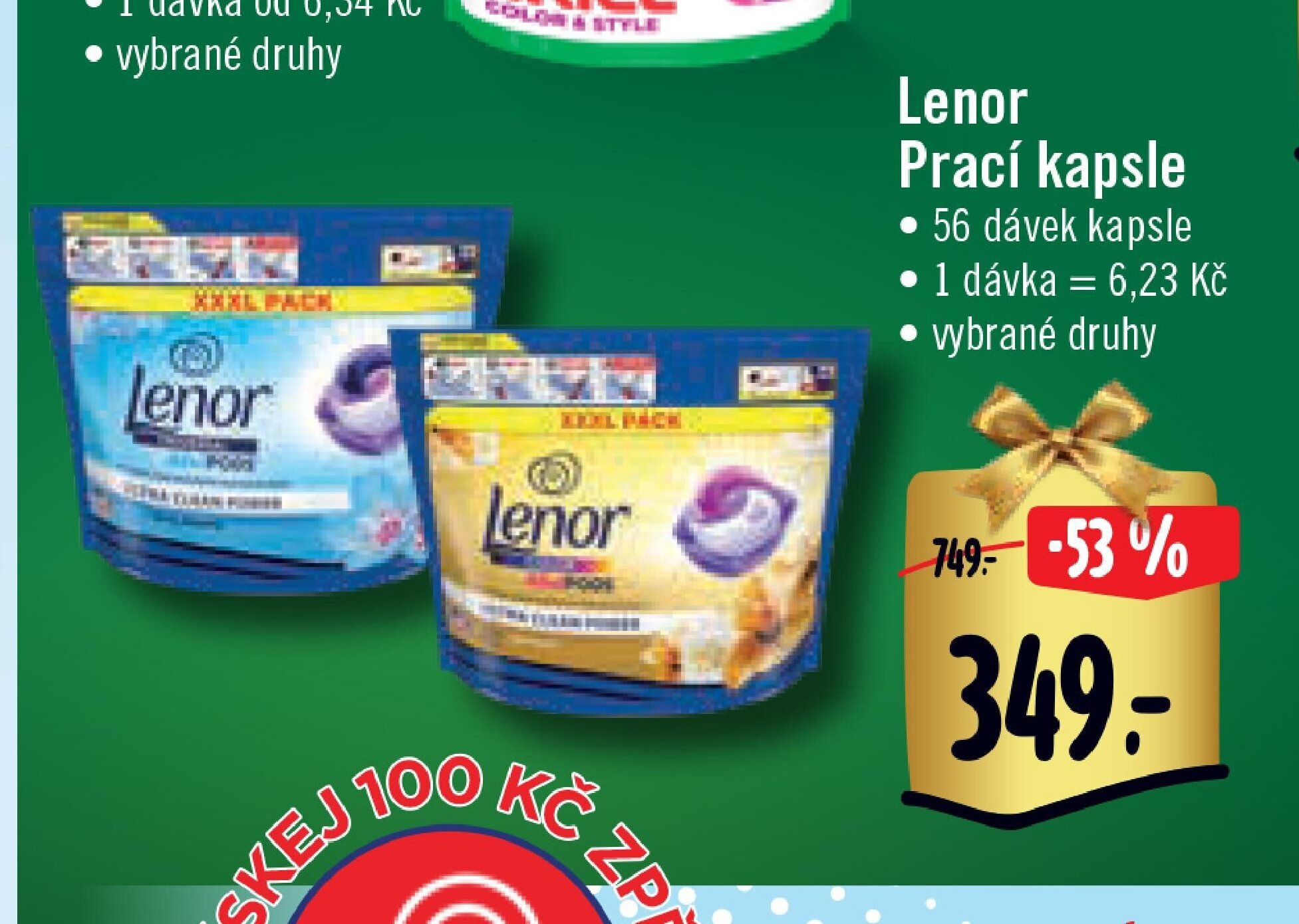 Lenor Prací kapsle