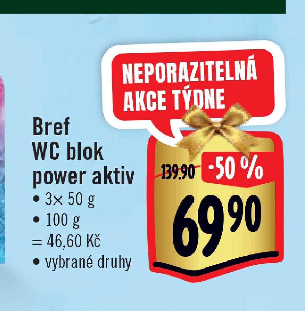 Bref WC blok power aktiv