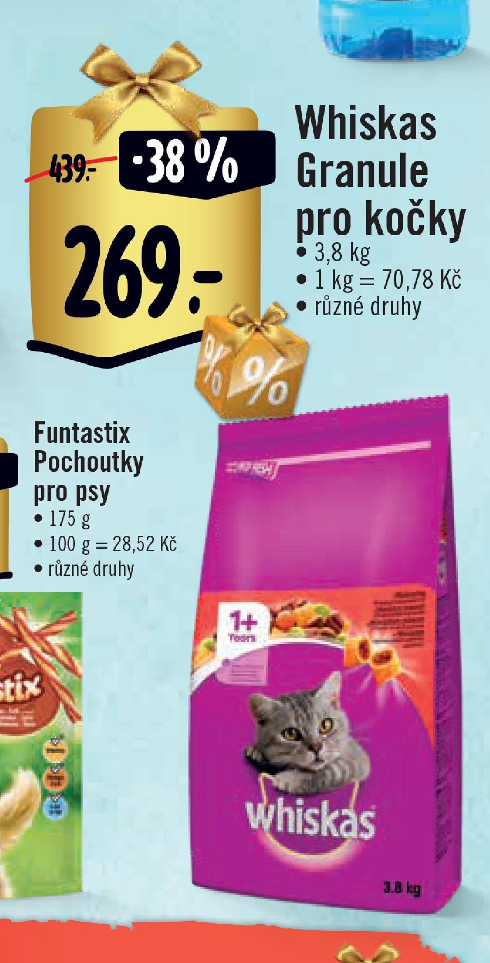 Whiskas Granule pro kočky
