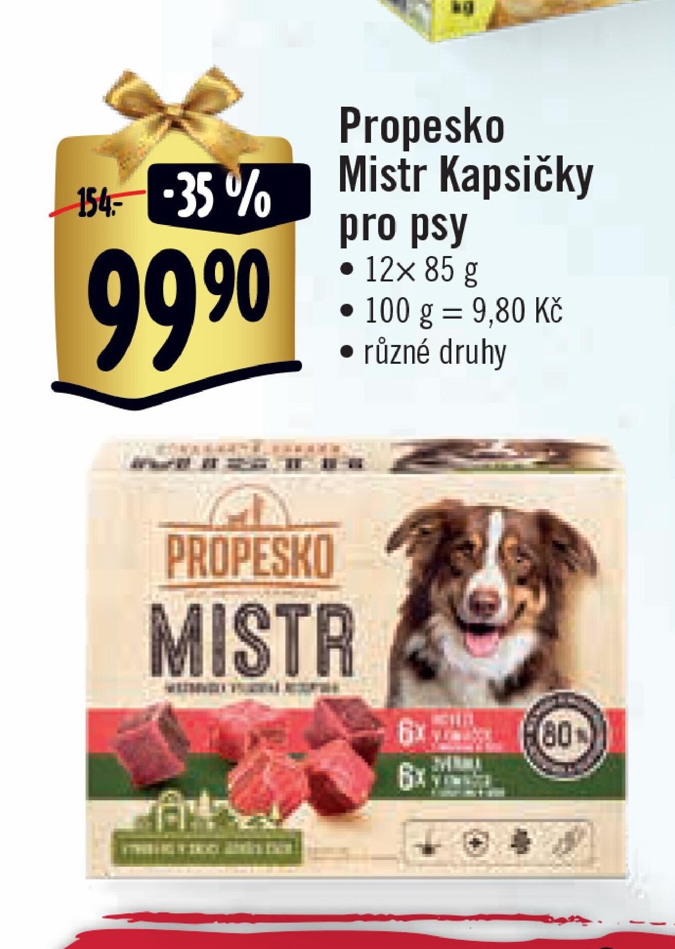 Propesko Mistr Kapsičky pro psy