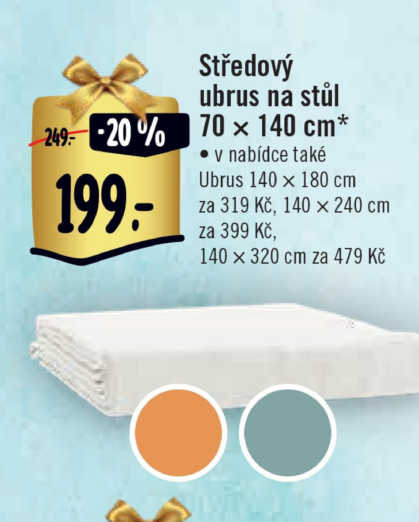 Středový ubrus na stůl