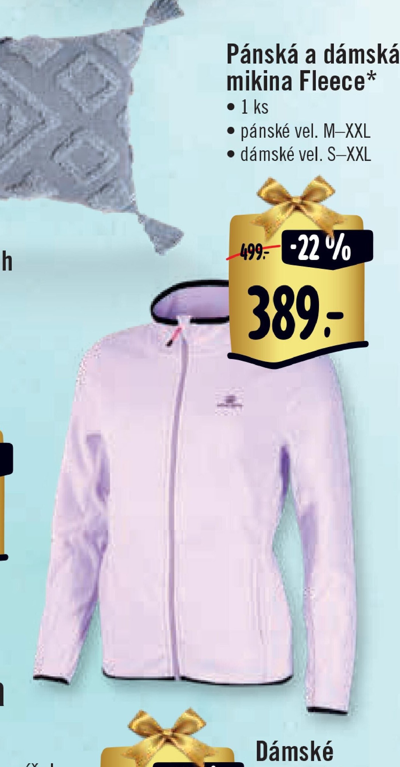 Pánská a dámská mikina Fleece*