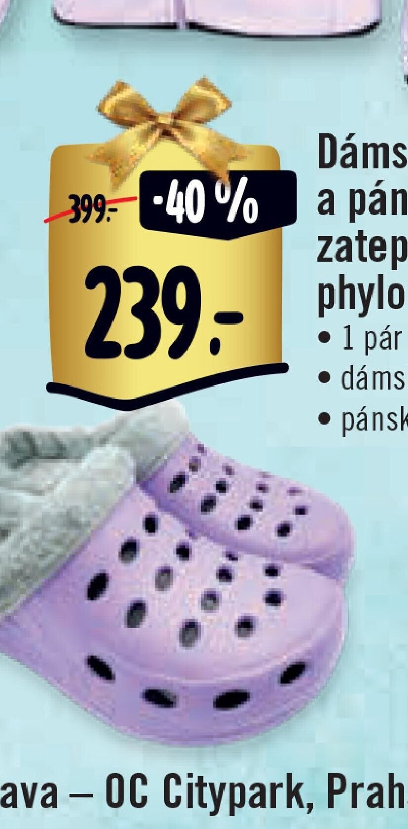 Dámské a pánské zateplené phylony*