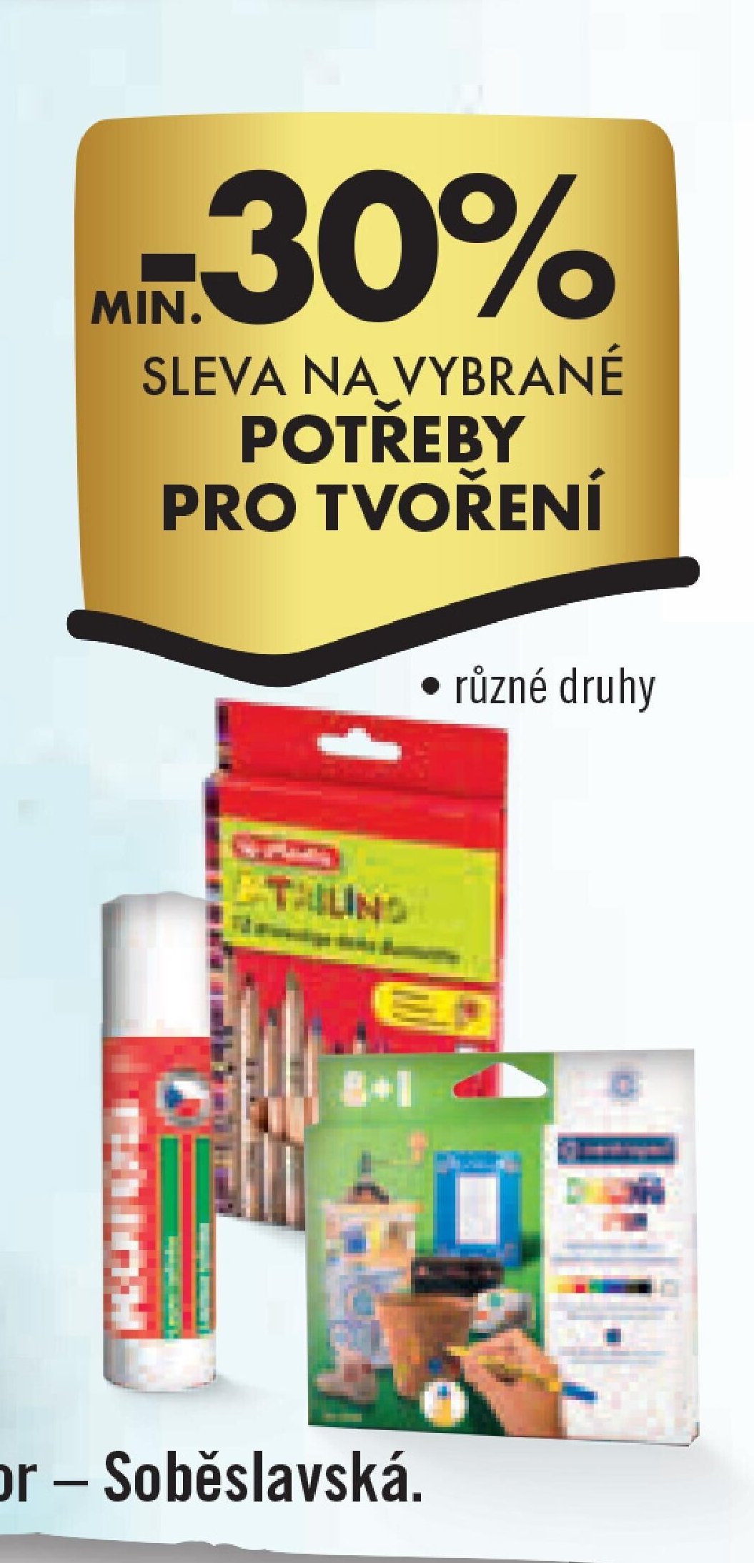 Potřeby pro tvoření