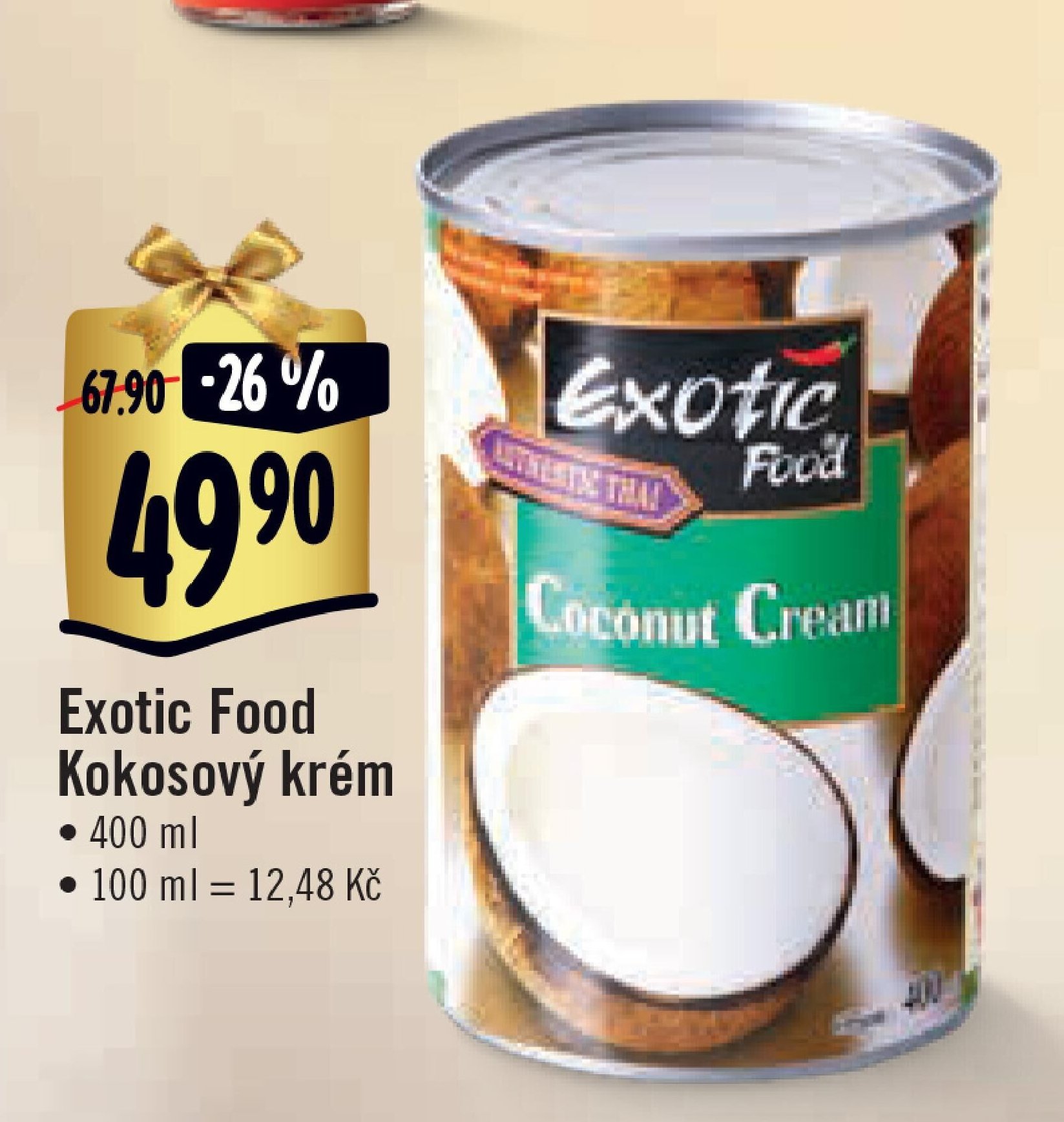 Exotic Food Kokosový krém