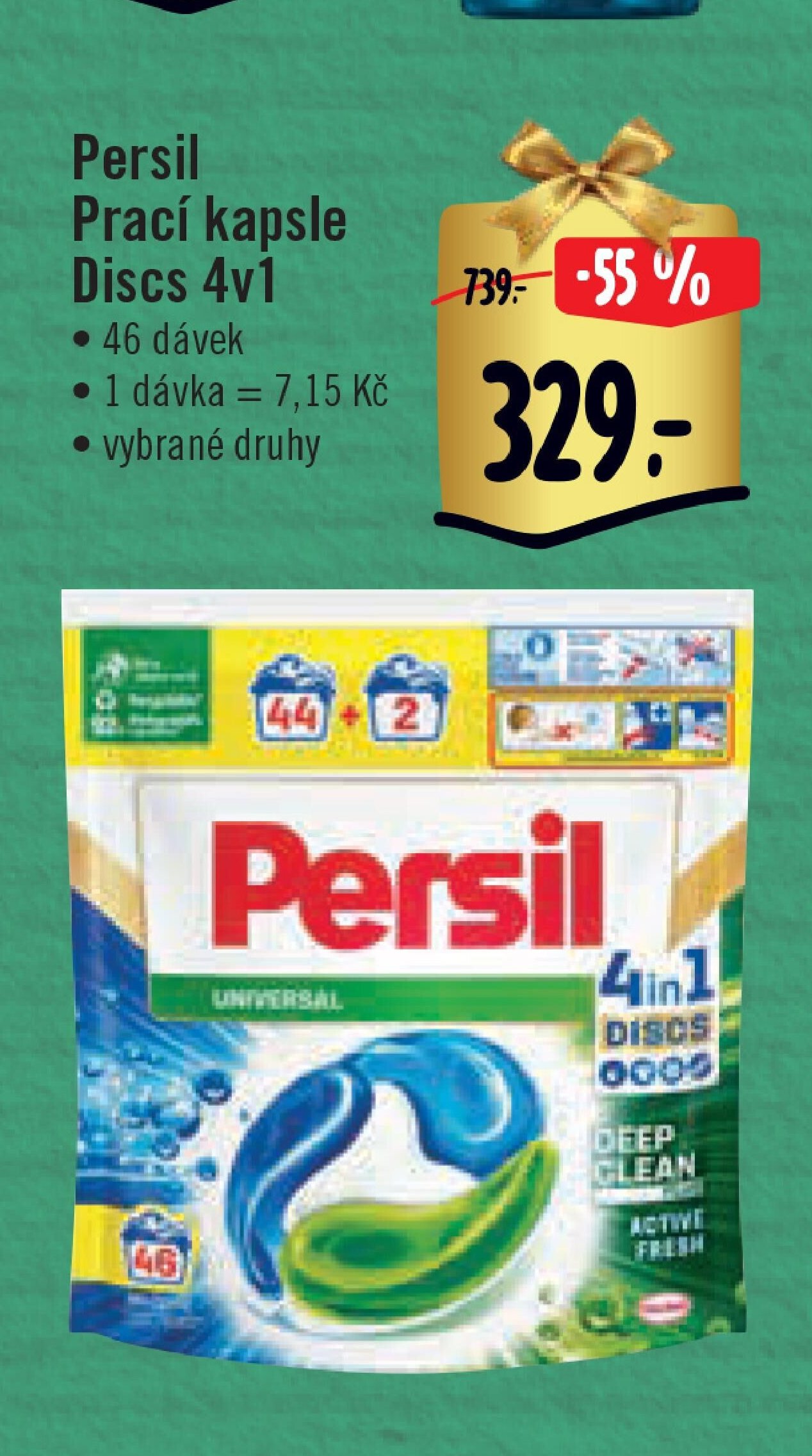 Persil Prací kapsle Discs 4v1
