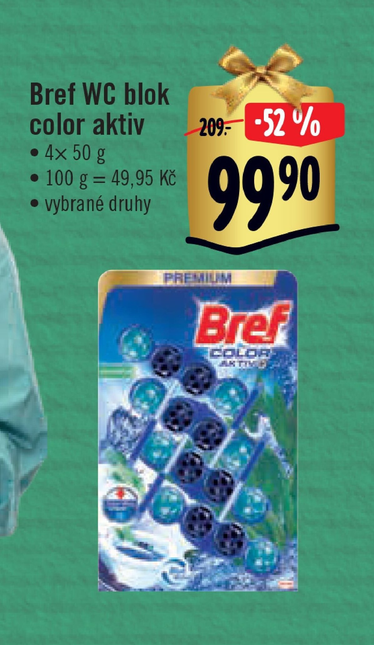 Bref WC blok color aktiv