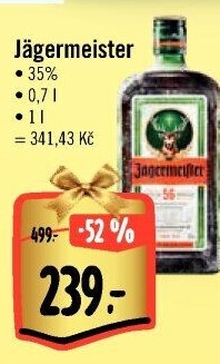 Bylinný likér Jägermeister