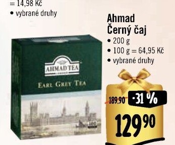 Čaj černý Ahmad Tea
