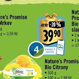 Citrony bio Nature'