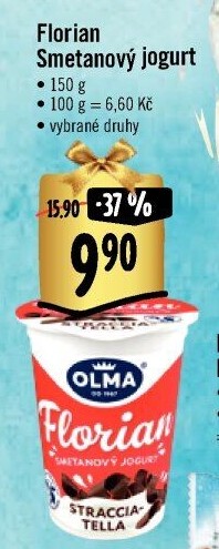 Jogurt smetanový Florian Olma