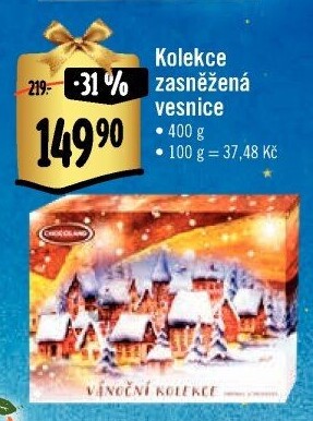 Kolekce vánoční Chocoland