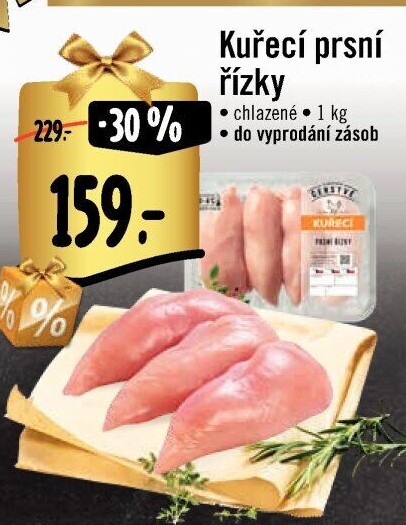 Kuřecí prsní řízky Albert