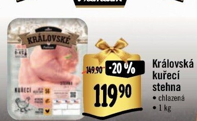 Kuřecí stehna královská Albert