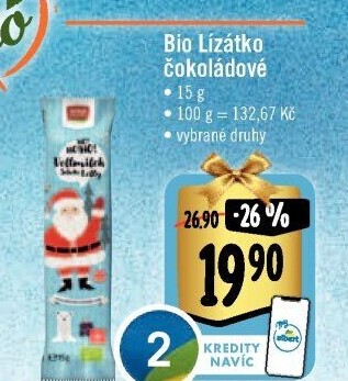 Lízátko bio Rosengarten