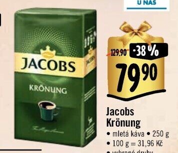 Mletá káva Jacobs Krönung