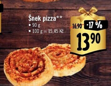 Pizza šnek