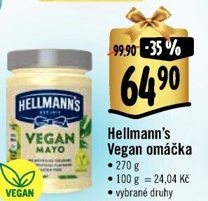 Produkty Vegan Hellmann'