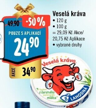 Sýr tavený Veselá kráva