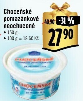 Tradiční pomazánkové Choceňské