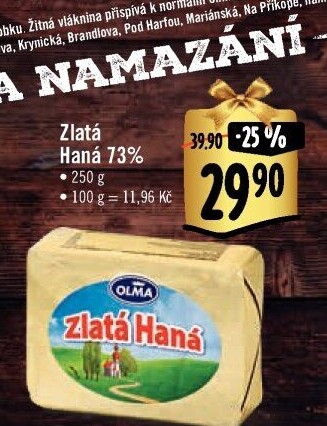 Tuk Zlatá Haná Olma