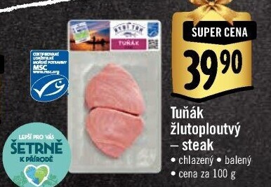 Tuňák žlutoploutvý steak Albert
