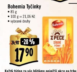 Tyčinky Bohemia