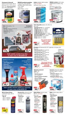 akční leták Barvy a laky drogerie 15.11.2022-4.12.2022