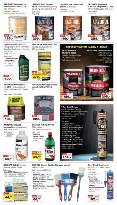 akční leták Barvy a laky drogerie 15.11.2022-4.12.2022